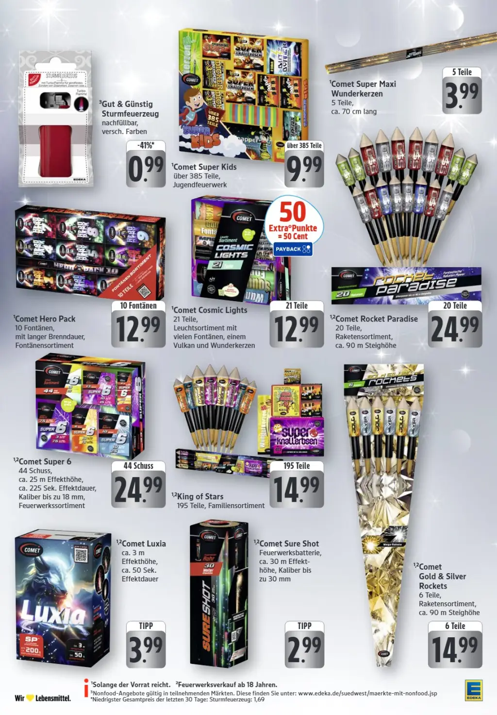 Edeka Prospekt KW01 mit aktuellen Angeboten und attraktiven Rabatten – günstige Lebensmittel, Sparen Sie bei Edeka Prospekt diese Woche!