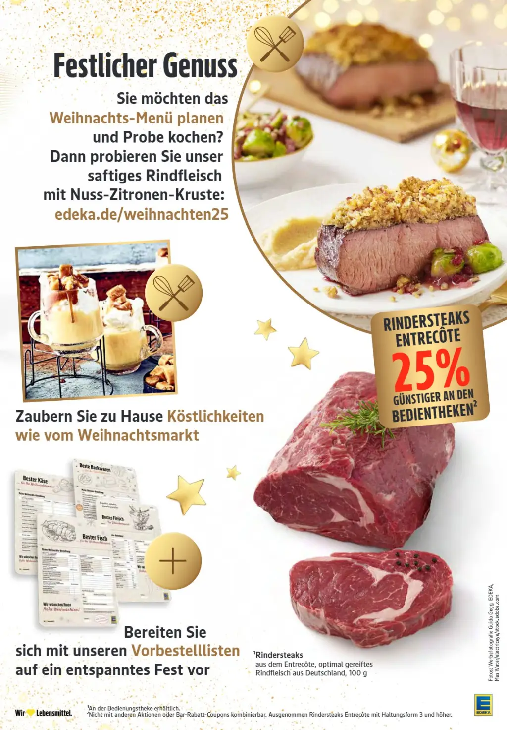 Edeka Prospekt KW50 mit aktuellen Angeboten und attraktiven Rabatten – günstige Lebensmittel, Sparen Sie bei Edeka Prospekt diese Woche!
