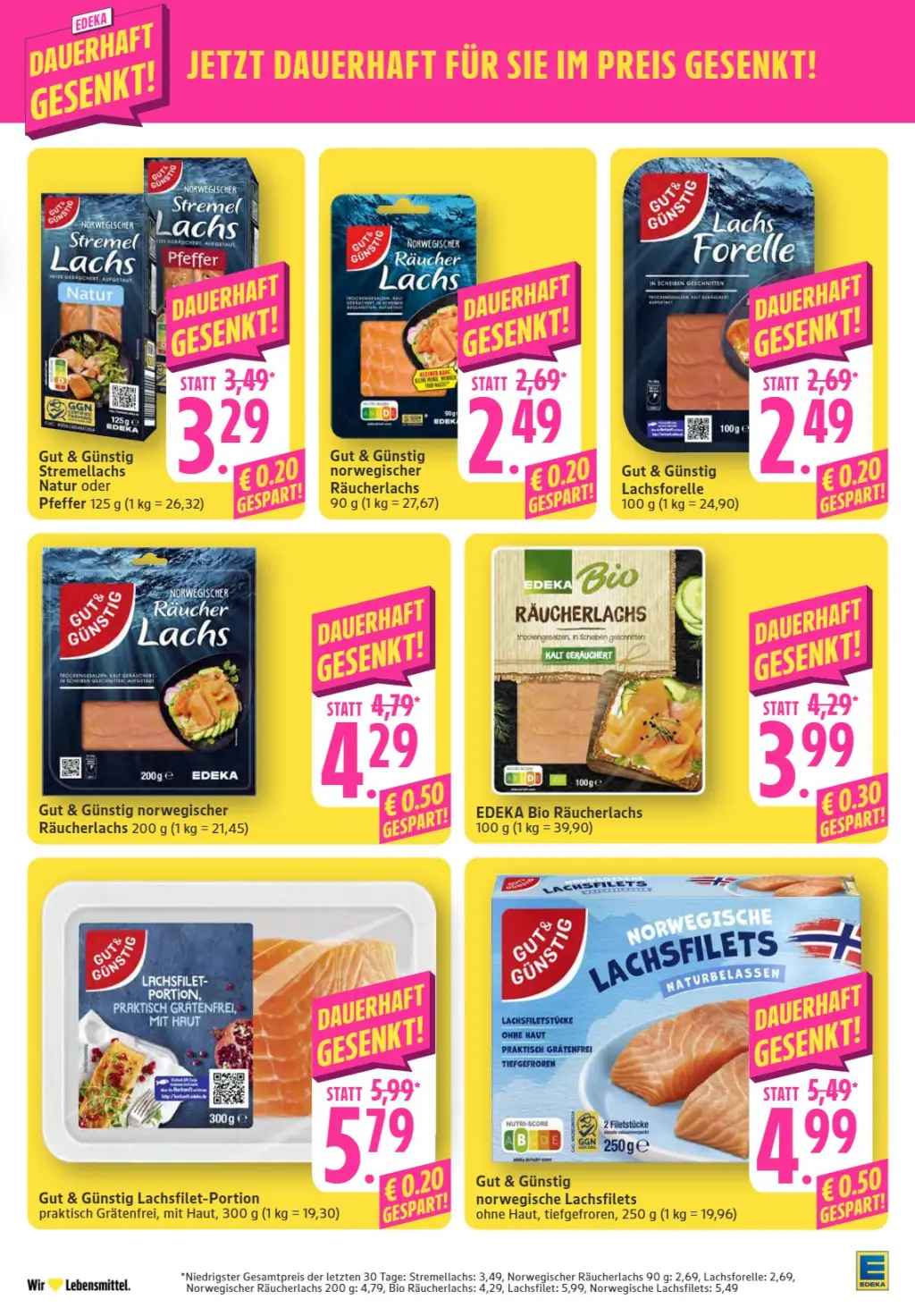Edeka Prospekt KW50 mit aktuellen Angeboten und attraktiven Rabatten – günstige Lebensmittel, Sparen Sie bei Edeka Prospekt diese Woche!