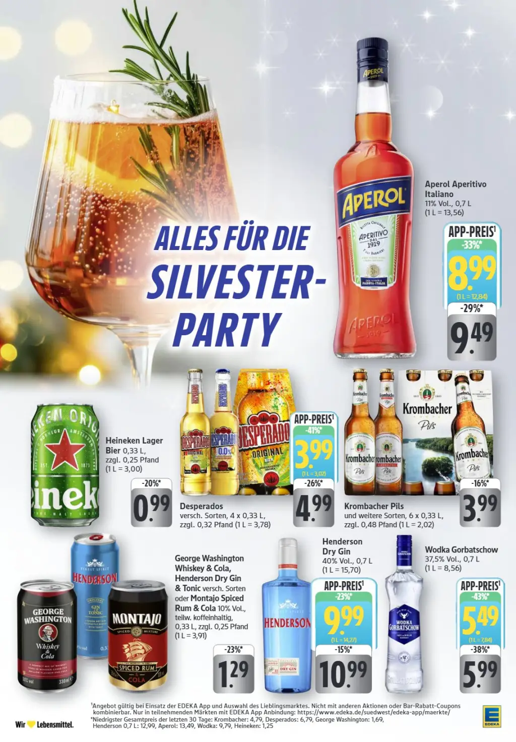 Edeka Prospekt KW01 mit aktuellen Angeboten und attraktiven Rabatten – günstige Lebensmittel, Sparen Sie bei Edeka Prospekt diese Woche!