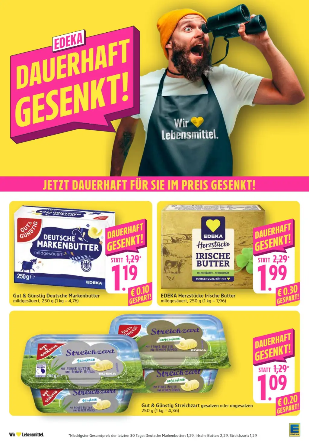Edeka Prospekt KW50 mit aktuellen Angeboten und attraktiven Rabatten – günstige Lebensmittel, Sparen Sie bei Edeka Prospekt diese Woche!