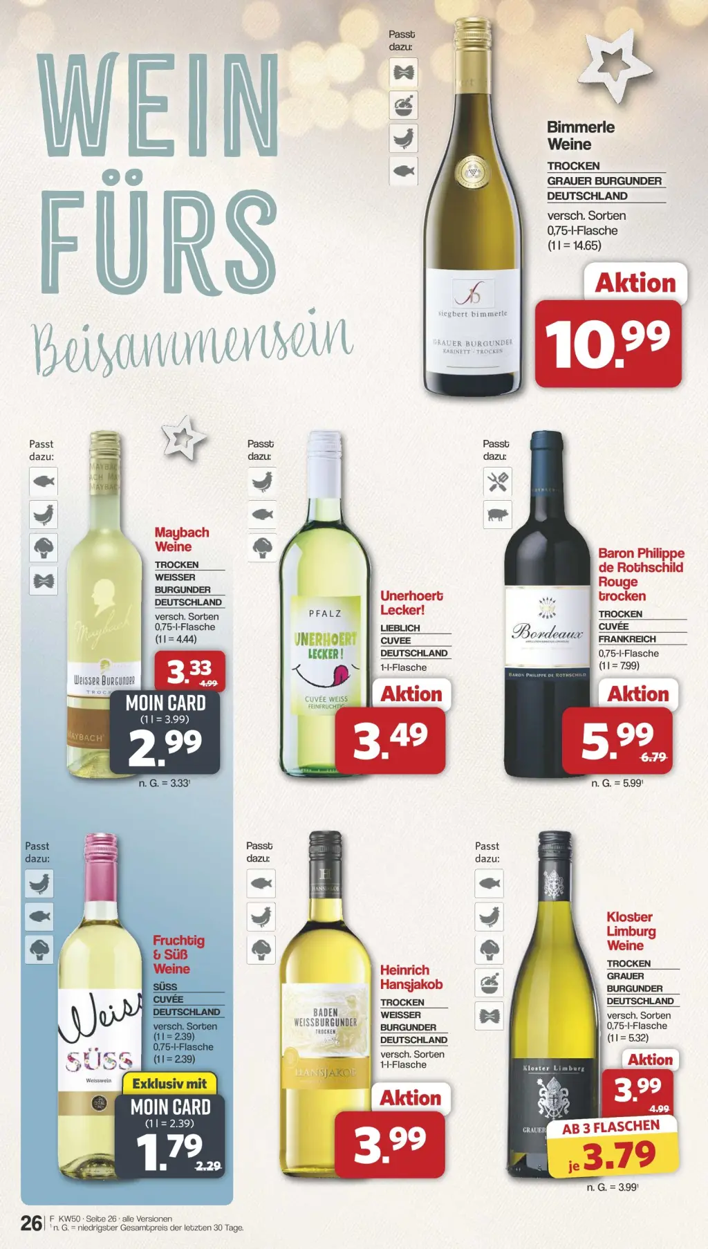 Famila Prospekt KW50 mit aktuellen Angeboten und attraktiven Rabatten – günstige Lebensmittel, Sparen Sie bei Famila Prospekt diese Woche!