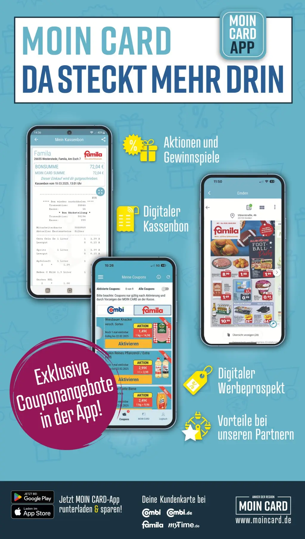 Famila Prospekt KW50 mit aktuellen Angeboten und attraktiven Rabatten – günstige Lebensmittel, Sparen Sie bei Famila Prospekt diese Woche!