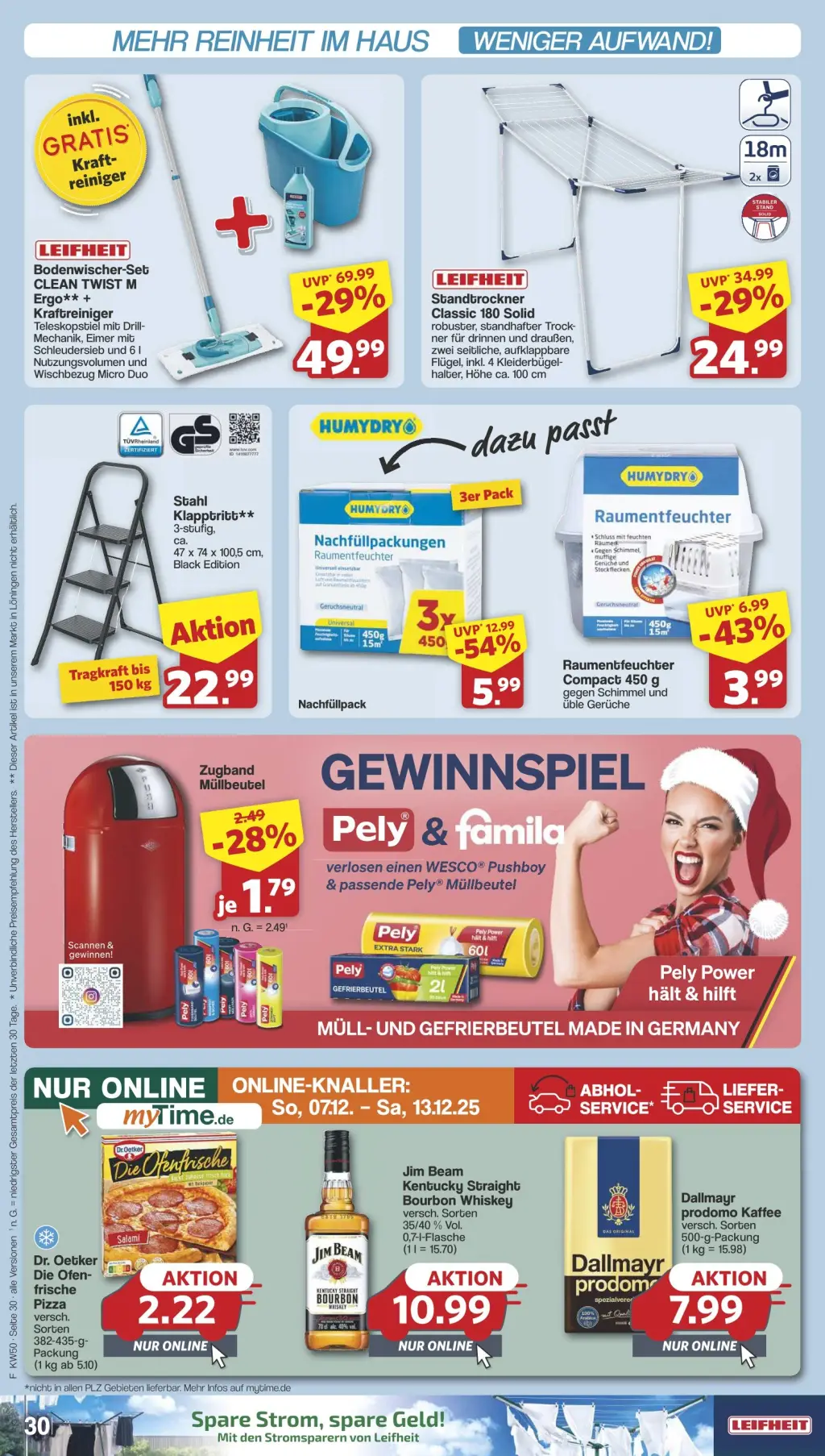 Famila Prospekt KW50 mit aktuellen Angeboten und attraktiven Rabatten – günstige Lebensmittel, Sparen Sie bei Famila Prospekt diese Woche!