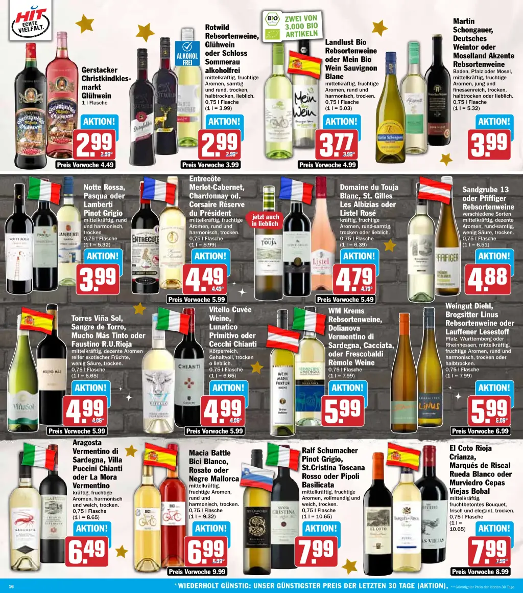 Hit Prospekt KW50 mit aktuellen Angeboten und attraktiven Rabatten – günstige Lebensmittel, Sparen Sie bei Hit Prospekt diese Woche!