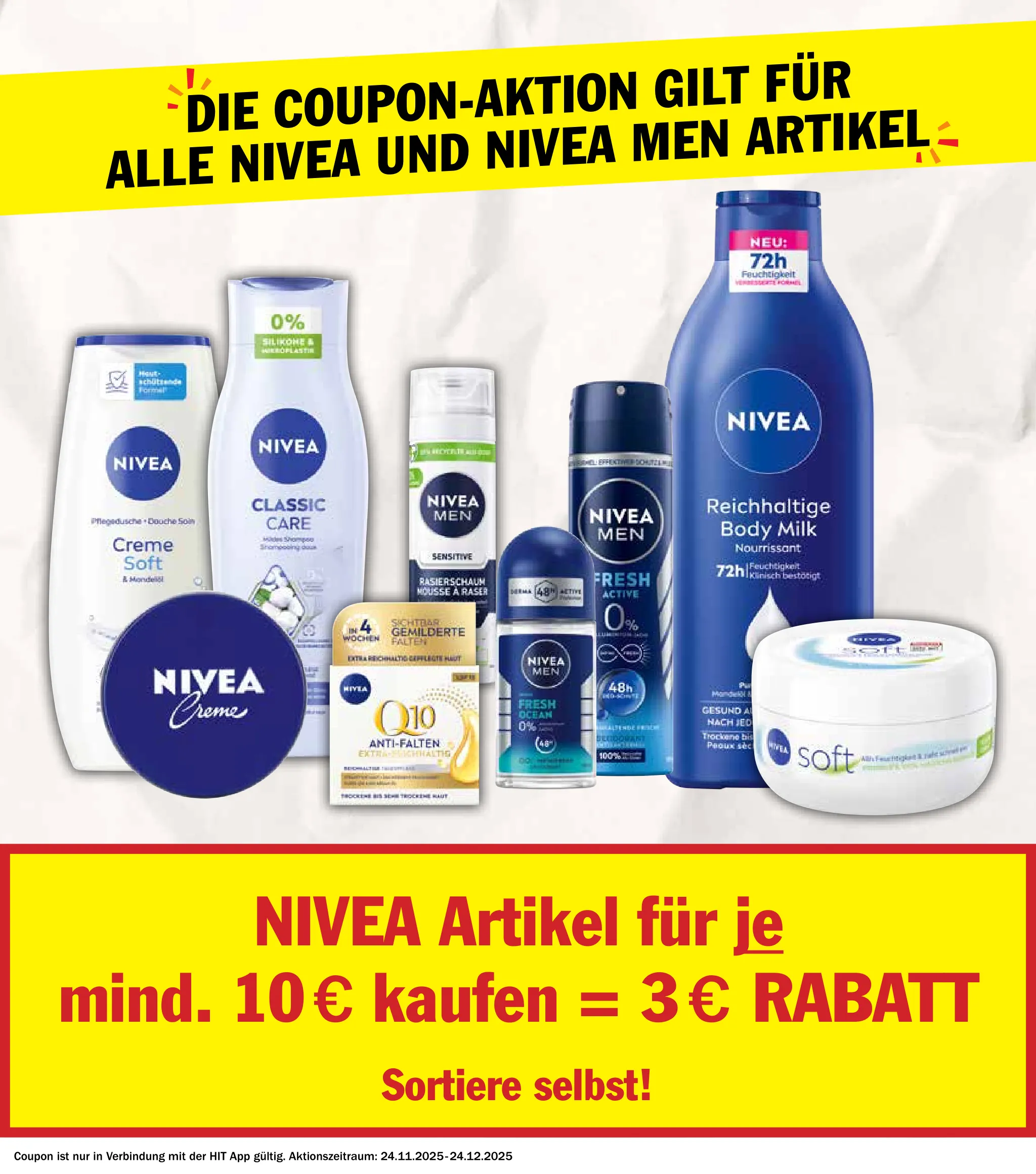 Hit Prospekt KW50 mit aktuellen Angeboten und attraktiven Rabatten – günstige Lebensmittel, Sparen Sie bei Hit Prospekt diese Woche!