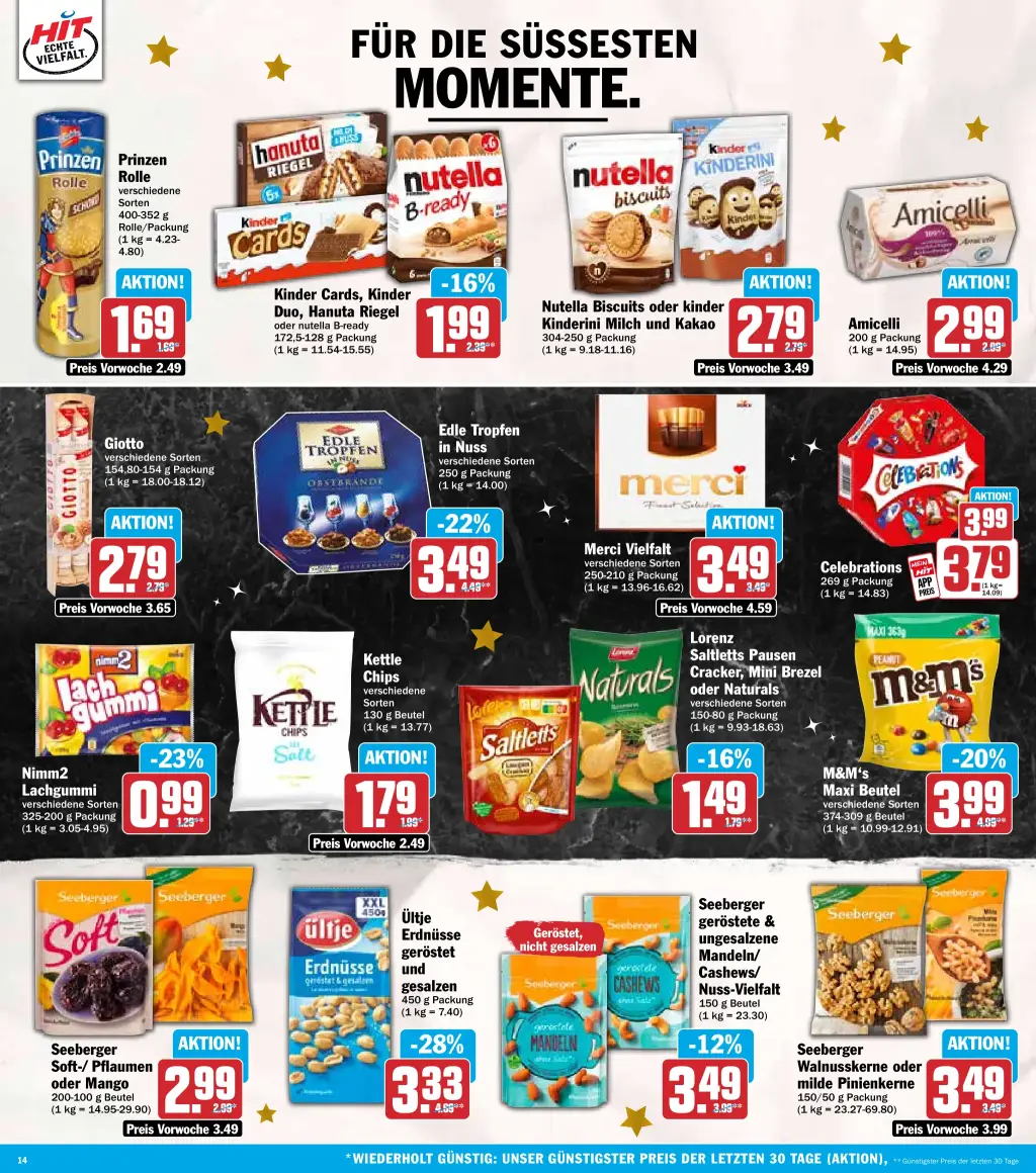 Hit Prospekt KW50 mit aktuellen Angeboten und attraktiven Rabatten – günstige Lebensmittel, Sparen Sie bei Hit Prospekt diese Woche!