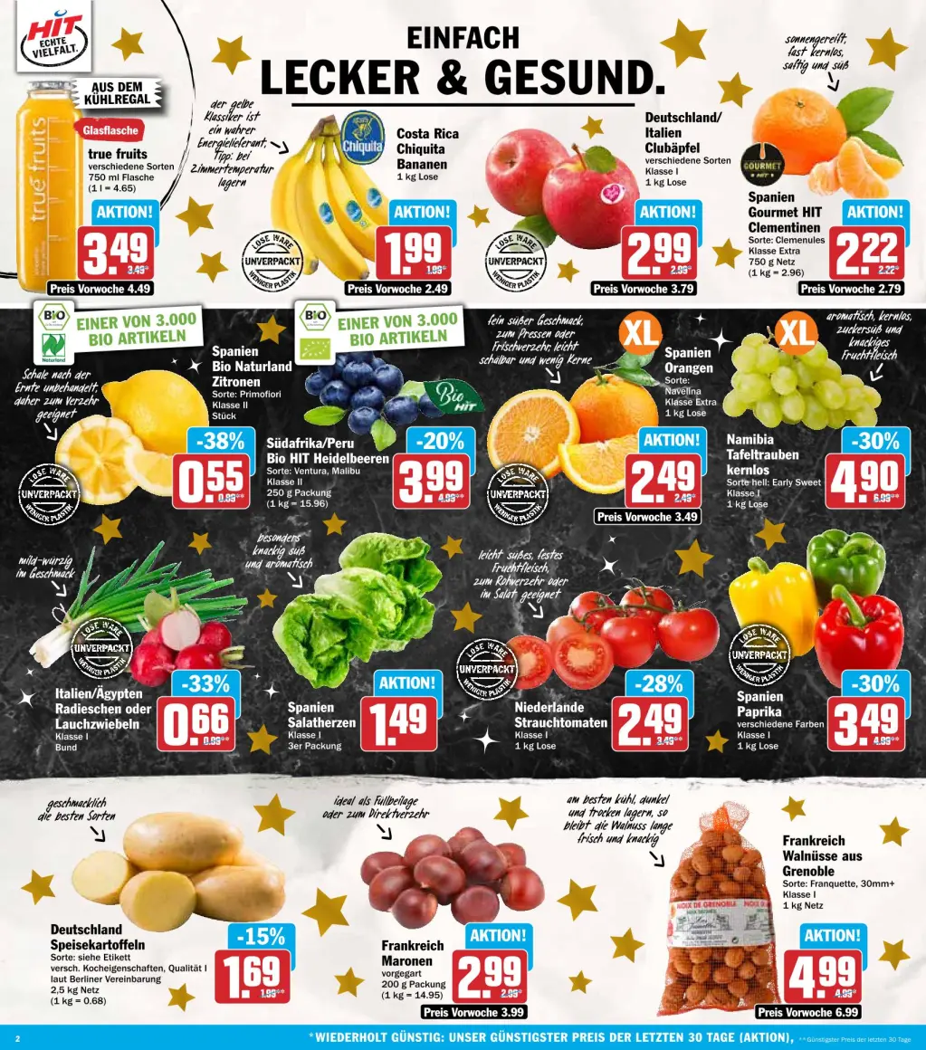 Hit Prospekt KW51 mit aktuellen Angeboten und attraktiven Rabatten – günstige Lebensmittel, Sparen Sie bei Hit Prospekt diese Woche!