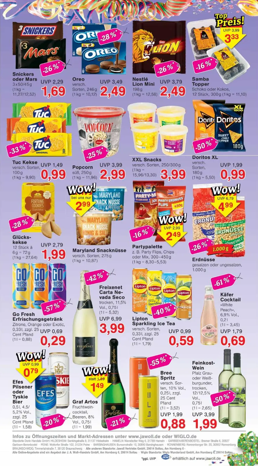 Jawoll Prospekt KW52 mit aktuellen Angeboten und attraktiven Rabatten – günstige Lebensmittel, Sparen Sie bei Jawoll Prospekt diese Woche!