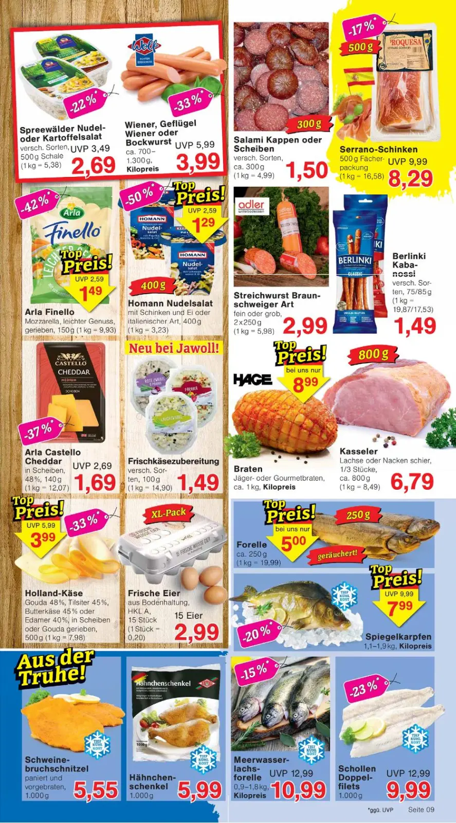 Jawoll Prospekt KW52 mit aktuellen Angeboten und attraktiven Rabatten – günstige Lebensmittel, Sparen Sie bei Jawoll Prospekt diese Woche!