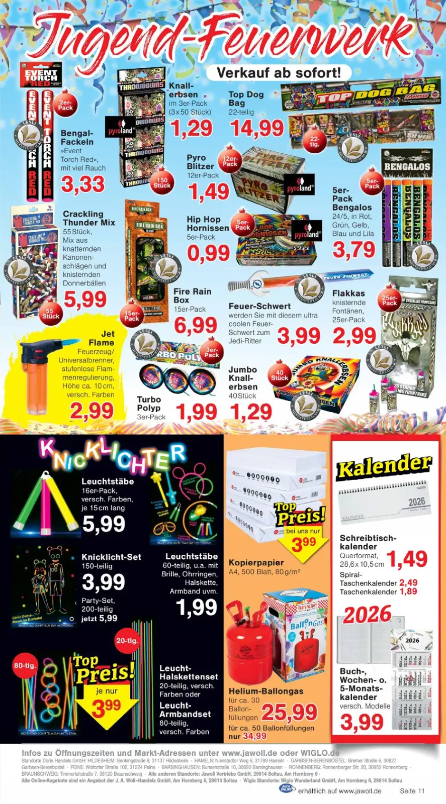 Jawoll Prospekt KW51 mit aktuellen Angeboten und attraktiven Rabatten – günstige Lebensmittel, Sparen Sie bei Jawoll Prospekt diese Woche!