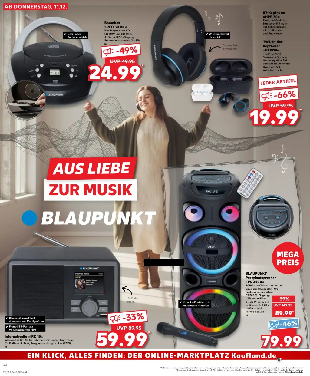 Kaufland Prospekt KW50 mit aktuellen Angeboten und attraktiven Rabatten – günstige Lebensmittel, Sparen Sie bei Kaufland Prospekt diese Woche!