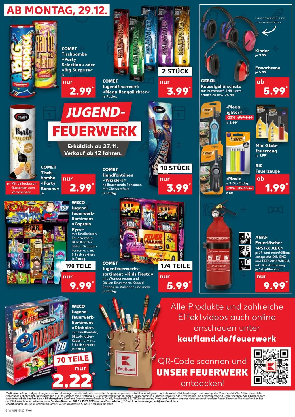 Kaufland Prospekt KW01 mit aktuellen Angeboten und attraktiven Rabatten – günstige Lebensmittel, Sparen Sie bei Kaufland Prospekt diese Woche!