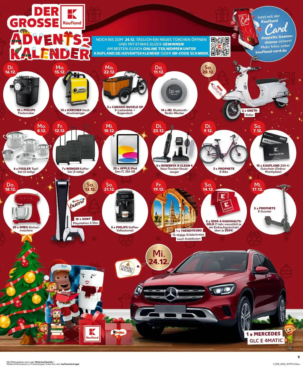 Kaufland Prospekt KW51 mit aktuellen Angeboten und attraktiven Rabatten – günstige Lebensmittel, Sparen Sie bei Kaufland Prospekt diese Woche!