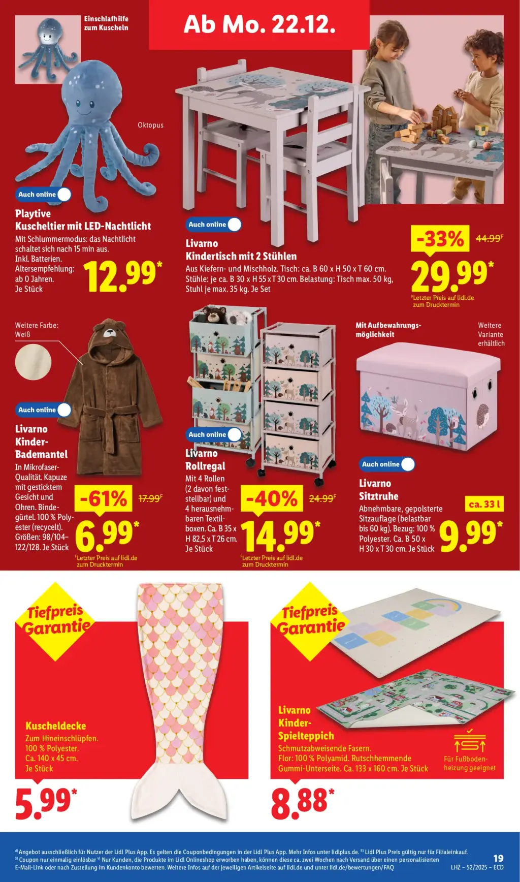 Lidl Prospekt KW52 mit aktuellen Angeboten und attraktiven Rabatten – günstige Lebensmittel, Sparen Sie bei Lidl Prospekt diese Woche!