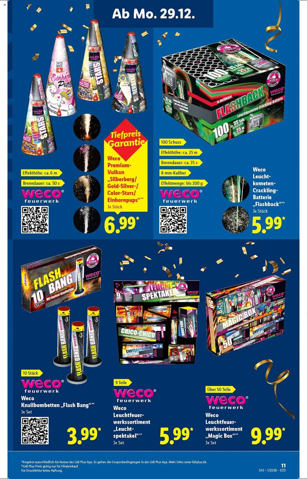 Lidl Prospekt KW01 mit aktuellen Angeboten und attraktiven Rabatten – günstige Lebensmittel, Sparen Sie bei Lidl Prospekt diese Woche!