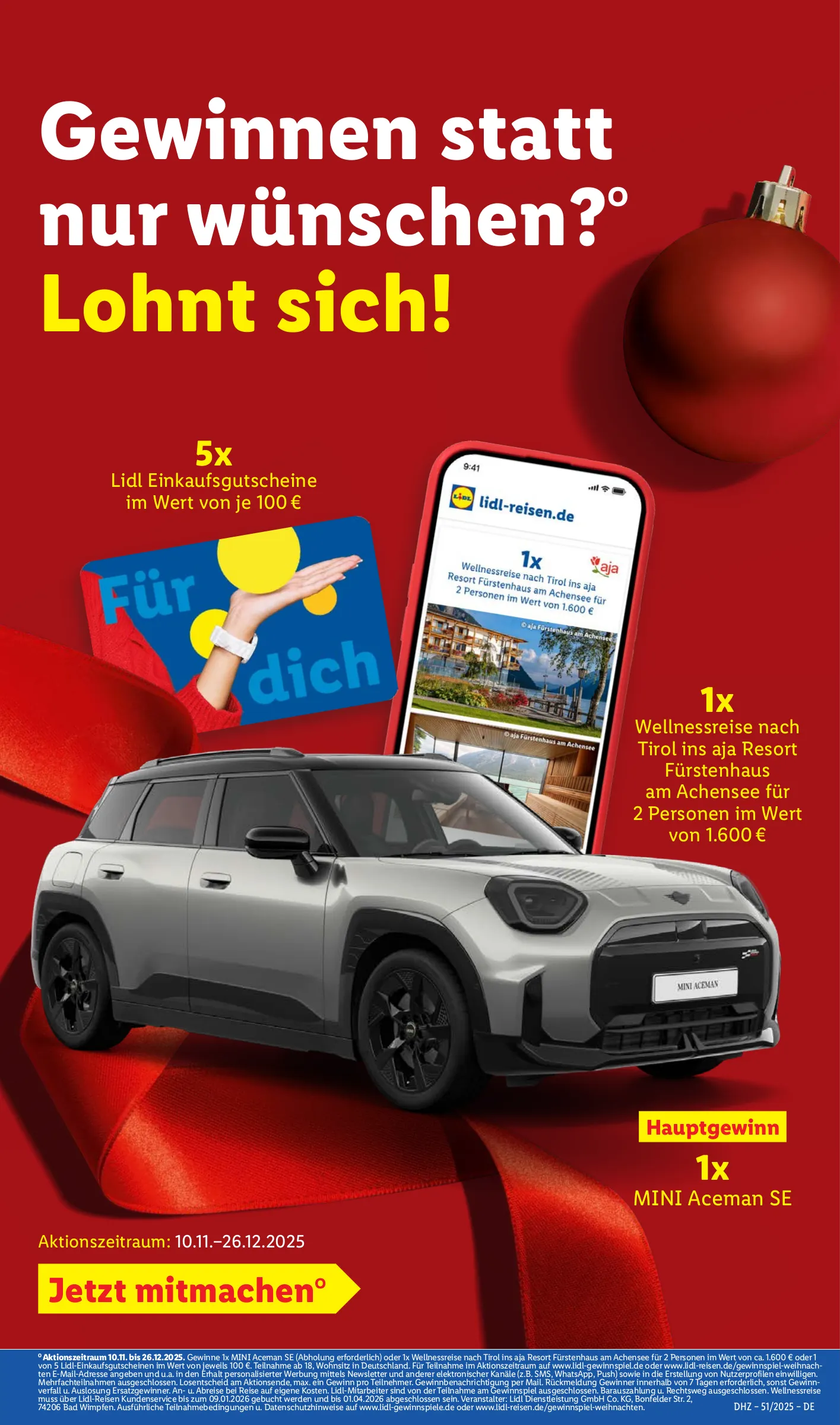 Lidl Prospekt KW51 mit aktuellen Angeboten und attraktiven Rabatten – günstige Lebensmittel, Sparen Sie bei Lidl Prospekt diese Woche!