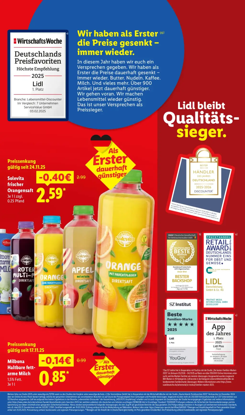 Lidl Prospekt KW51 mit aktuellen Angeboten und attraktiven Rabatten – günstige Lebensmittel, Sparen Sie bei Lidl Prospekt diese Woche! Lidl Prospekt KW51 mit aktuellen Angeboten und attraktiven Rabatten – günstige Lebensmittel, Sparen Sie bei Lidl Prospekt diese Woche!