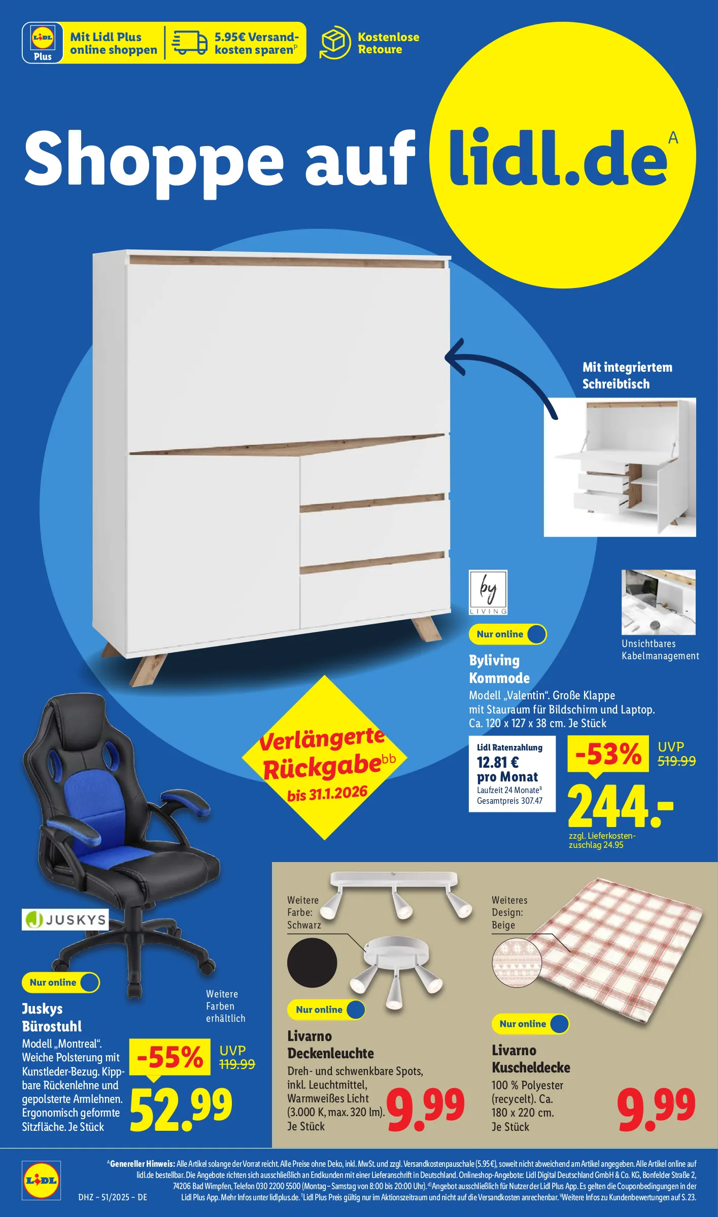 Lidl Prospekt KW51 mit aktuellen Angeboten und attraktiven Rabatten – günstige Lebensmittel, Sparen Sie bei Lidl Prospekt diese Woche! Lidl Prospekt KW51 mit aktuellen Angeboten und attraktiven Rabatten – günstige Lebensmittel, Sparen Sie bei Lidl Prospekt diese Woche!