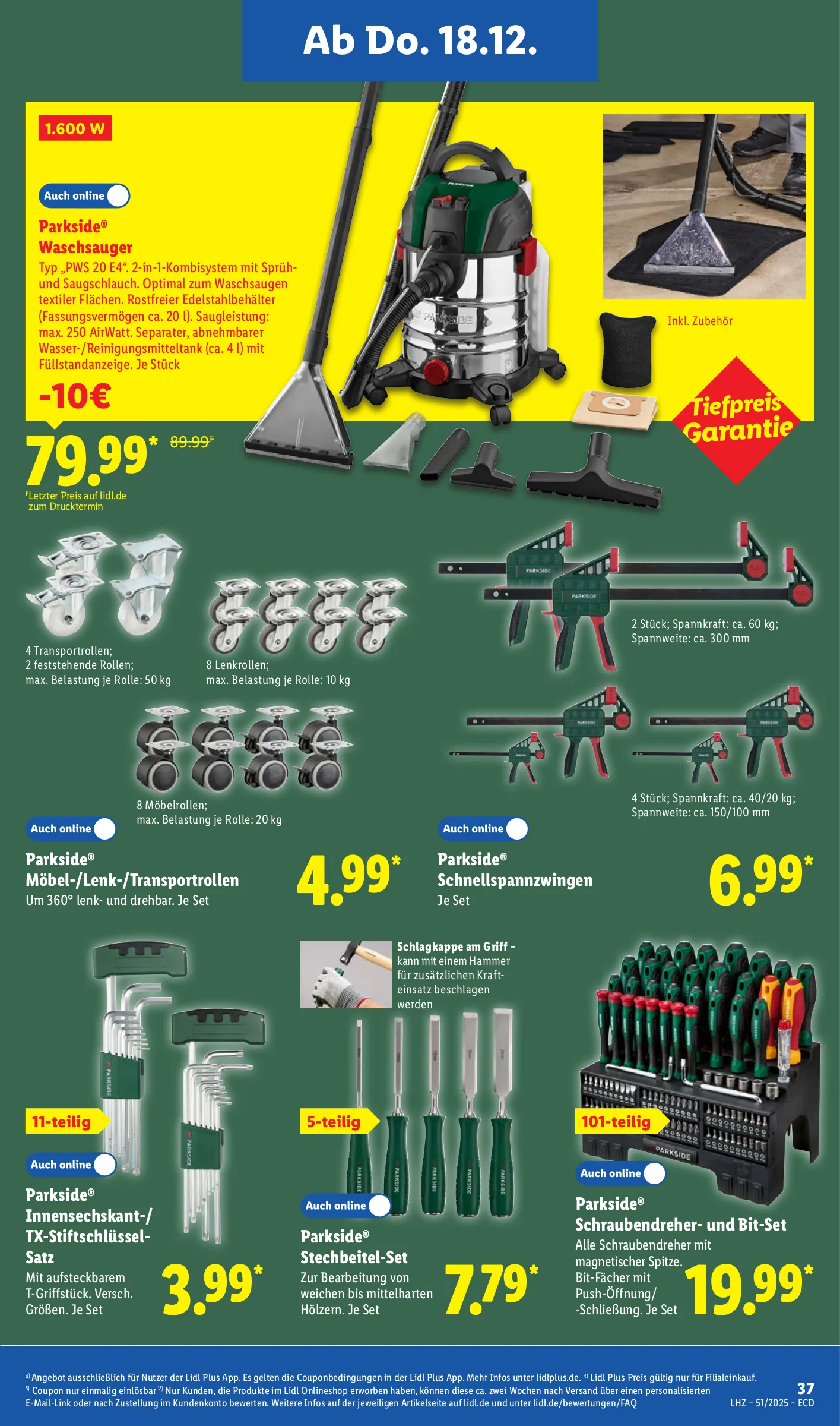 Lidl Prospekt KW51 mit aktuellen Angeboten und attraktiven Rabatten – günstige Lebensmittel, Sparen Sie bei Lidl Prospekt diese Woche!