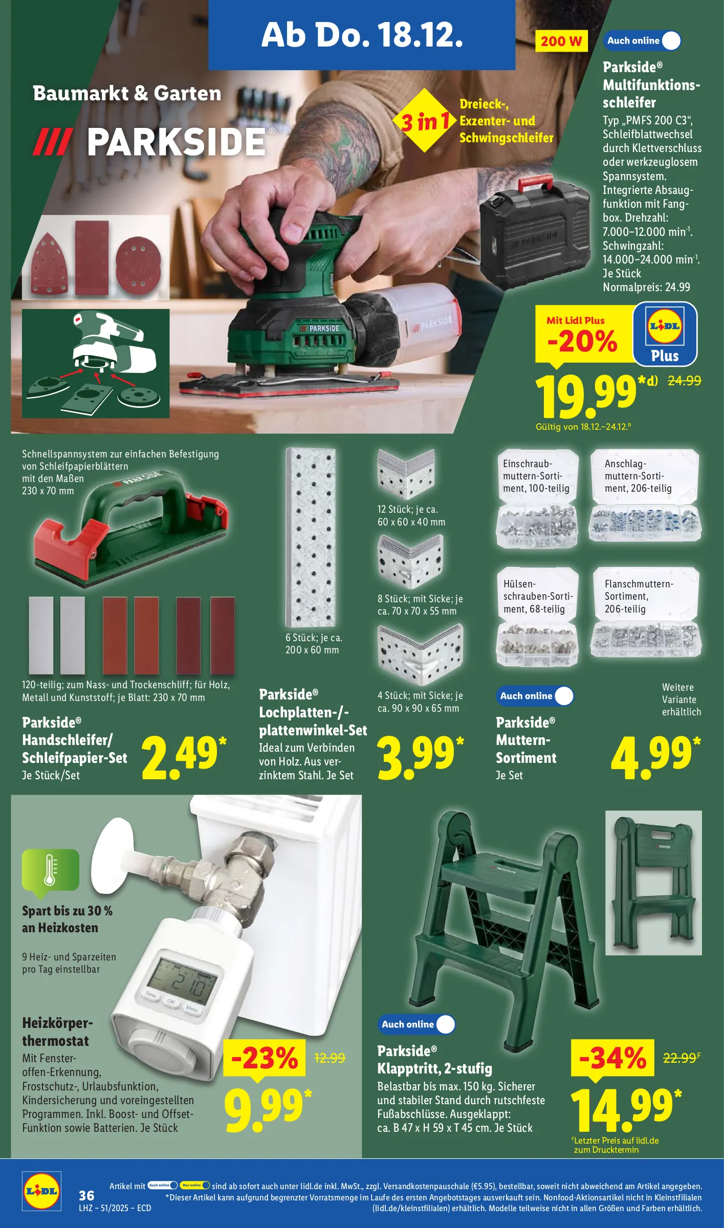 Lidl Prospekt KW51 mit aktuellen Angeboten und attraktiven Rabatten – günstige Lebensmittel, Sparen Sie bei Lidl Prospekt diese Woche!