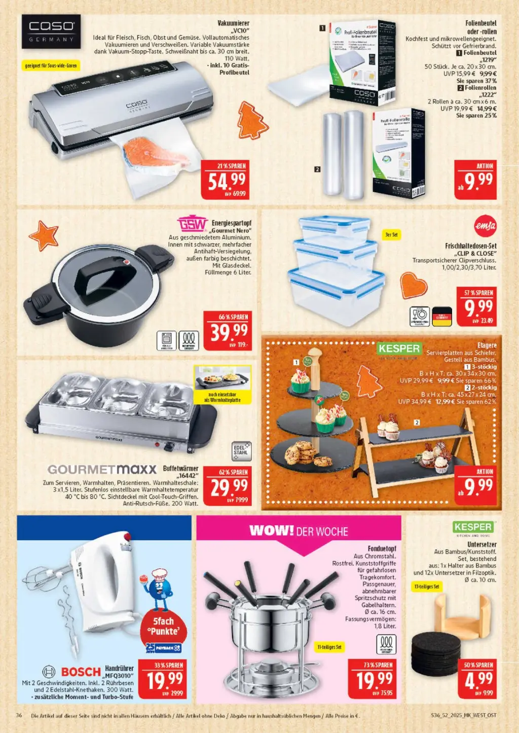 Marktkauf Prospekt KW52 mit aktuellen Angeboten und attraktiven Rabatten – günstige Lebensmittel, Sparen Sie bei Marktkauf Prospekt diese Woche!