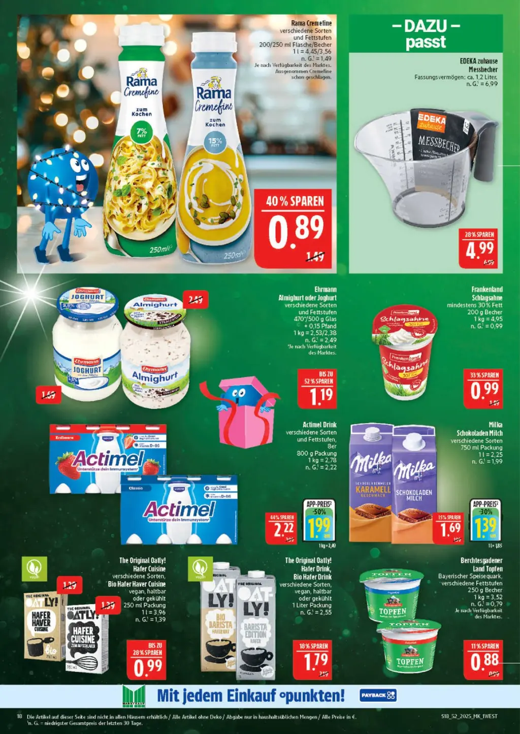 Marktkauf Prospekt KW52 mit aktuellen Angeboten und attraktiven Rabatten – günstige Lebensmittel, Sparen Sie bei Marktkauf Prospekt diese Woche!