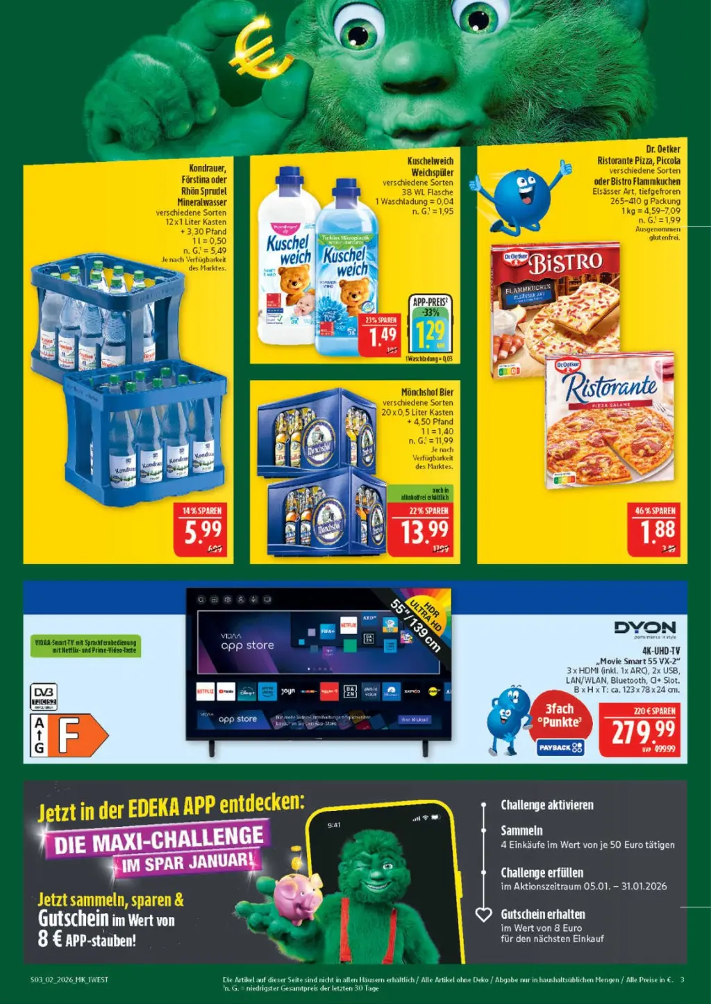 Marktkauf Prospekt KW02 mit aktuellen Angeboten und attraktiven Rabatten – günstige Lebensmittel, Sparen Sie bei Marktkauf Prospekt diese Woche! Marktkauf Prospekt KW02 mit aktuellen Angeboten und attraktiven Rabatten – günstige Lebensmittel, Sparen Sie bei Marktkauf Prospekt diese Woche!