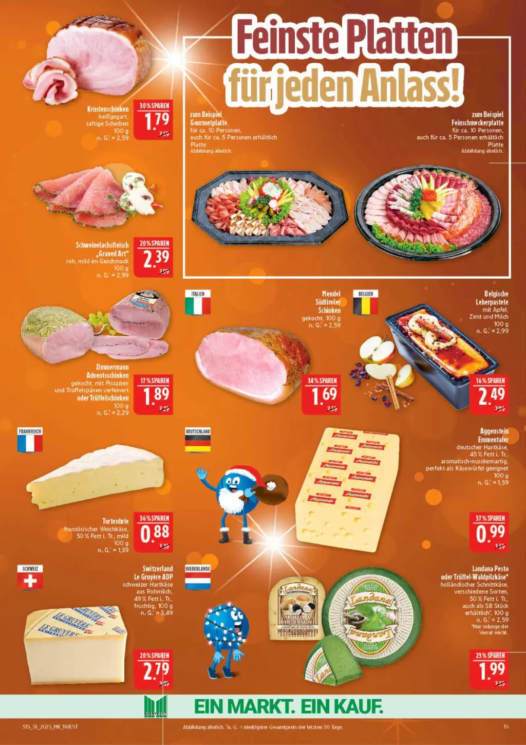 Marktkauf Prospekt KW51 mit aktuellen Angeboten und attraktiven Rabatten – günstige Lebensmittel, Sparen Sie bei Marktkauf Prospekt diese Woche!