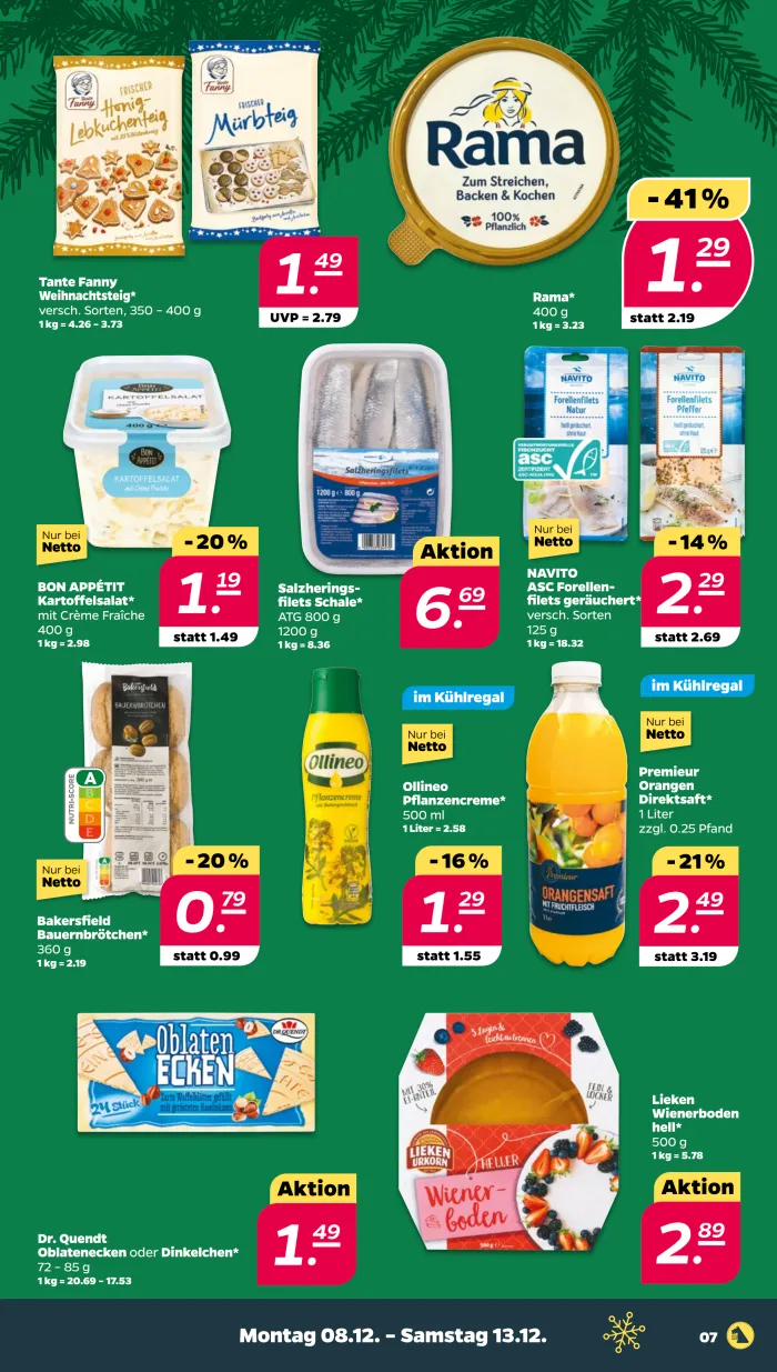 NETTO Prospekt KW50 mit aktuellen Angeboten und attraktiven Rabatten – günstige Lebensmittel, Sparen Sie bei NETTO Prospekt diese Woche!