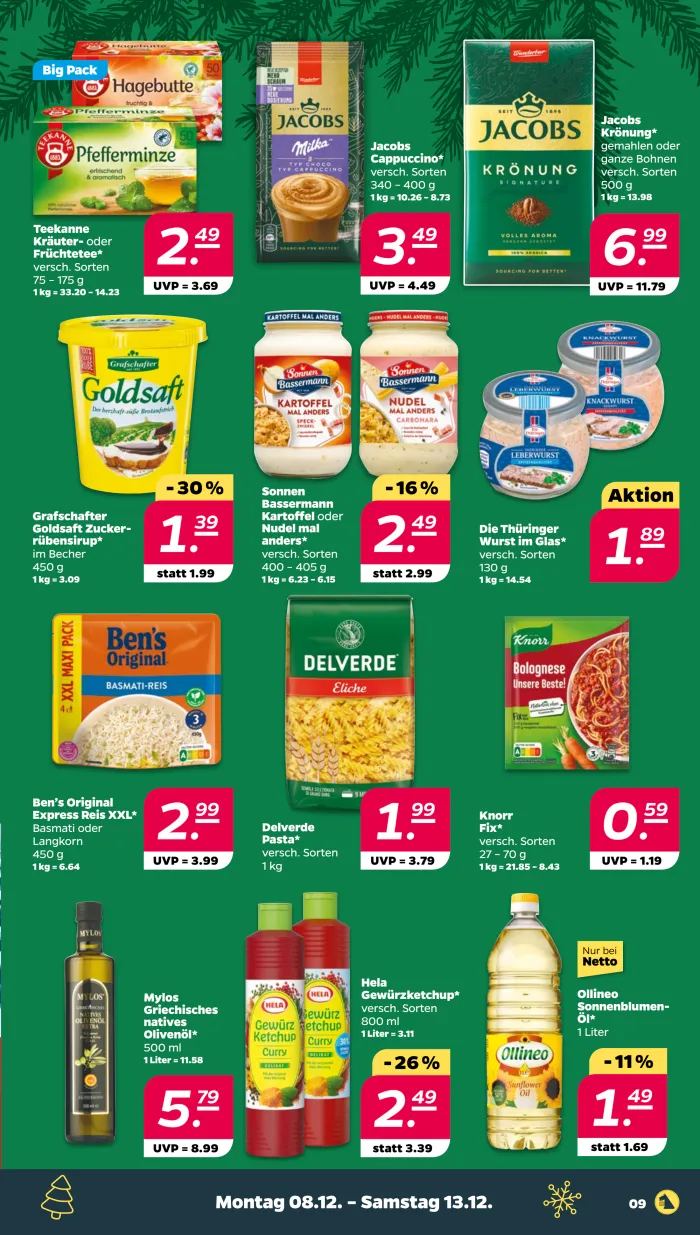 NETTO Prospekt KW50 mit aktuellen Angeboten und attraktiven Rabatten – günstige Lebensmittel, Sparen Sie bei NETTO Prospekt diese Woche!