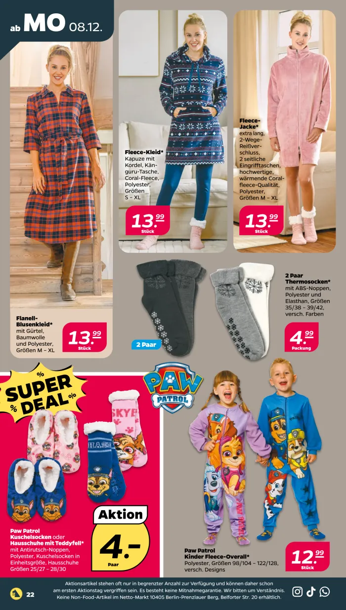 NETTO Prospekt KW50 mit aktuellen Angeboten und attraktiven Rabatten – günstige Lebensmittel, Sparen Sie bei NETTO Prospekt diese Woche!