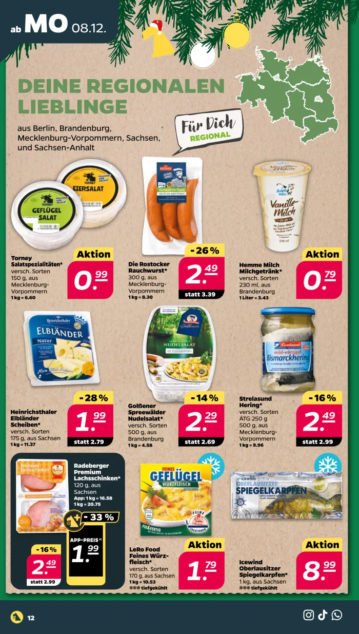 NETTO Prospekt KW50 mit aktuellen Angeboten und attraktiven Rabatten – günstige Lebensmittel, Sparen Sie bei NETTO Prospekt diese Woche!