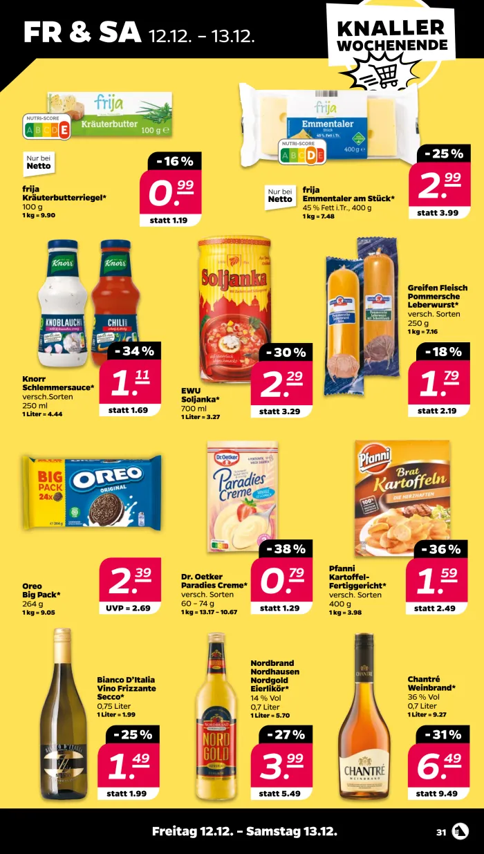 NETTO Prospekt KW50 mit aktuellen Angeboten und attraktiven Rabatten – günstige Lebensmittel, Sparen Sie bei NETTO Prospekt diese Woche!