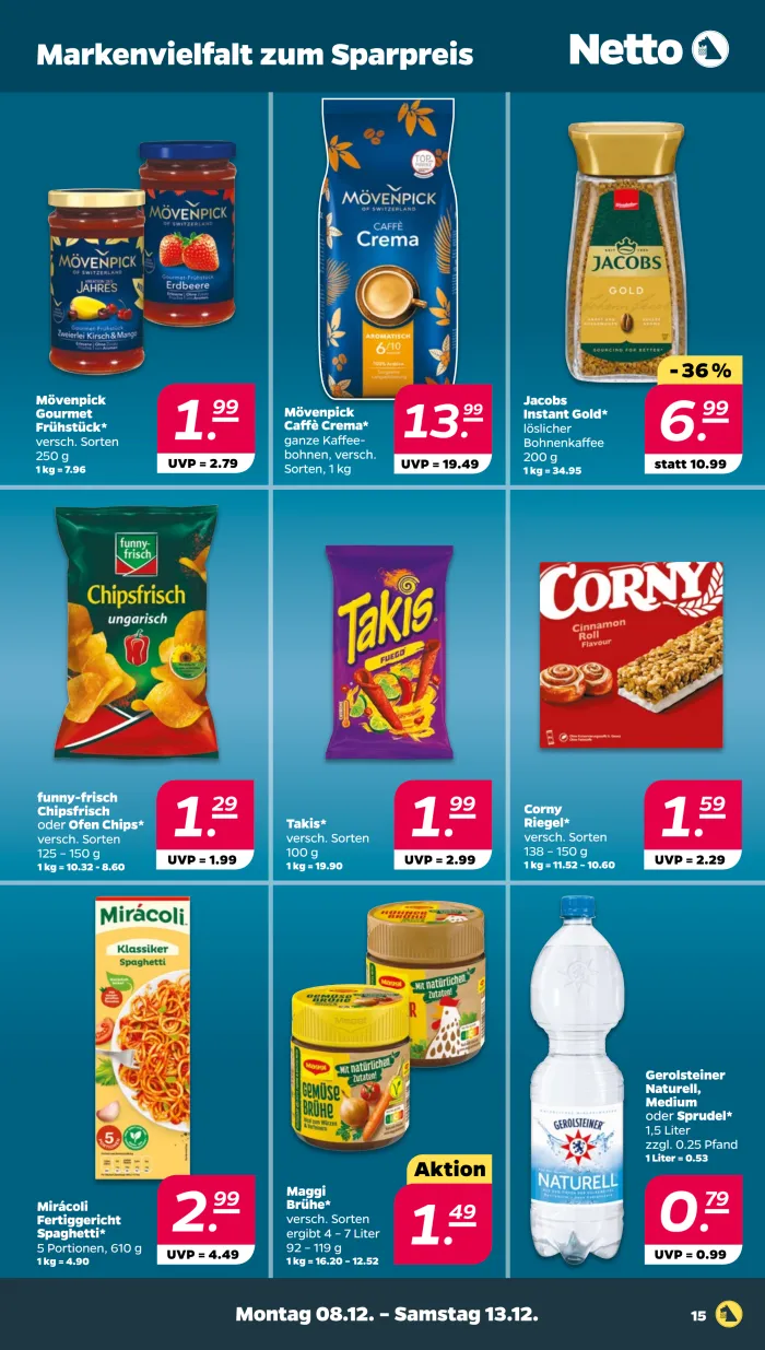 NETTO Prospekt KW50 mit aktuellen Angeboten und attraktiven Rabatten – günstige Lebensmittel, Sparen Sie bei NETTO Prospekt diese Woche!