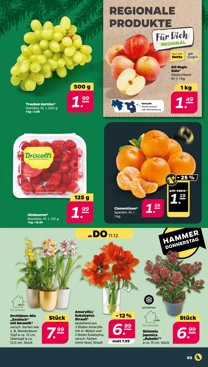 NETTO Prospekt KW50 mit aktuellen Angeboten und attraktiven Rabatten – günstige Lebensmittel, Sparen Sie bei NETTO Prospekt diese Woche!