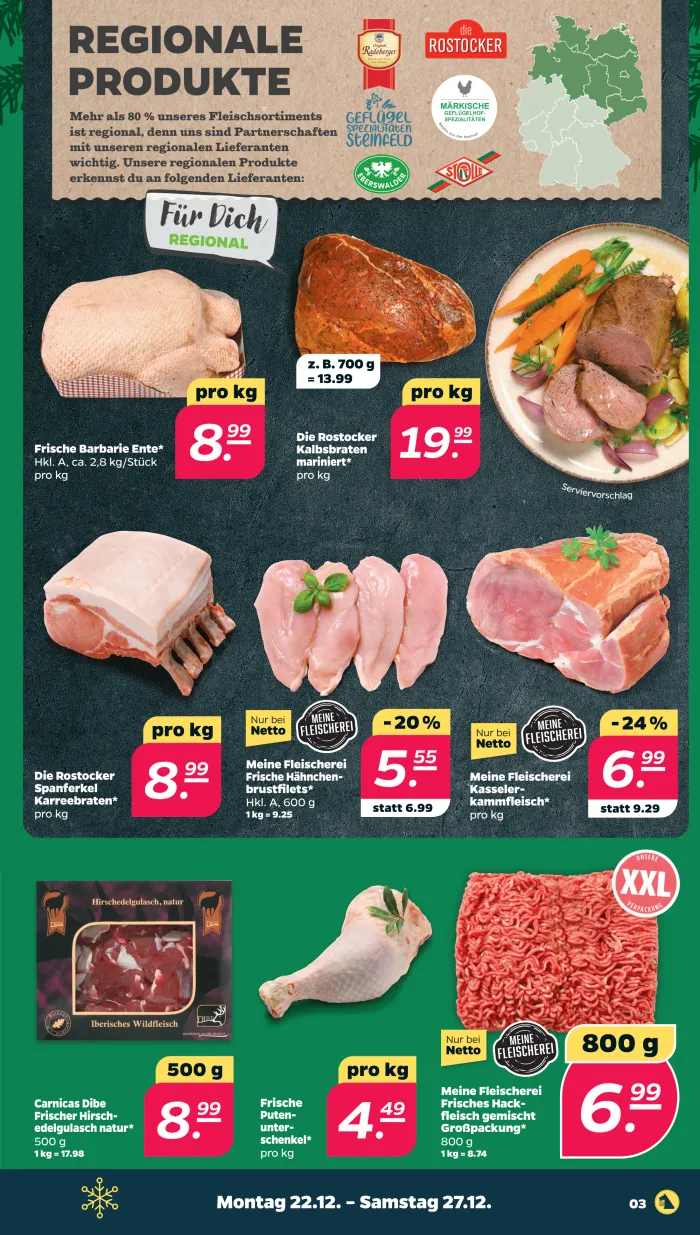 NETTO Prospekt KW52 mit aktuellen Angeboten und attraktiven Rabatten – günstige Lebensmittel, Sparen Sie bei NETTO Prospekt diese Woche!