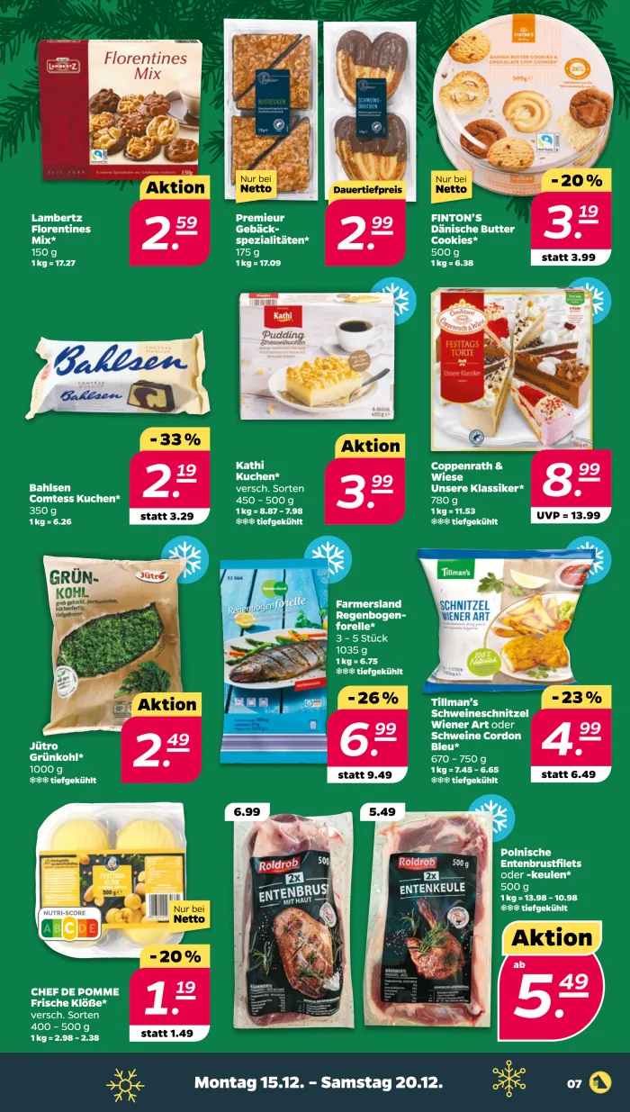 NETTO Prospekt KW51 mit aktuellen Angeboten und attraktiven Rabatten – günstige Lebensmittel, Sparen Sie bei NETTO Prospekt diese Woche!