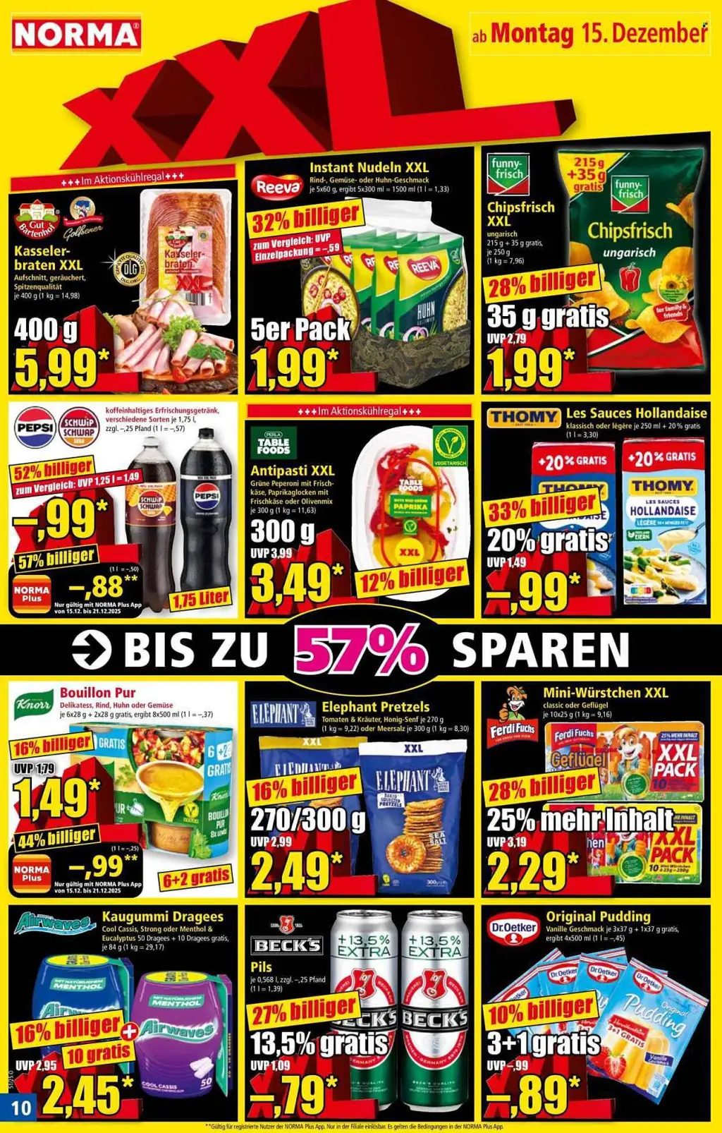 Norma Prospekt KW51 mit aktuellen Angeboten und attraktiven Rabatten – günstige Lebensmittel, Sparen Sie bei Norma Prospekt diese Woche!