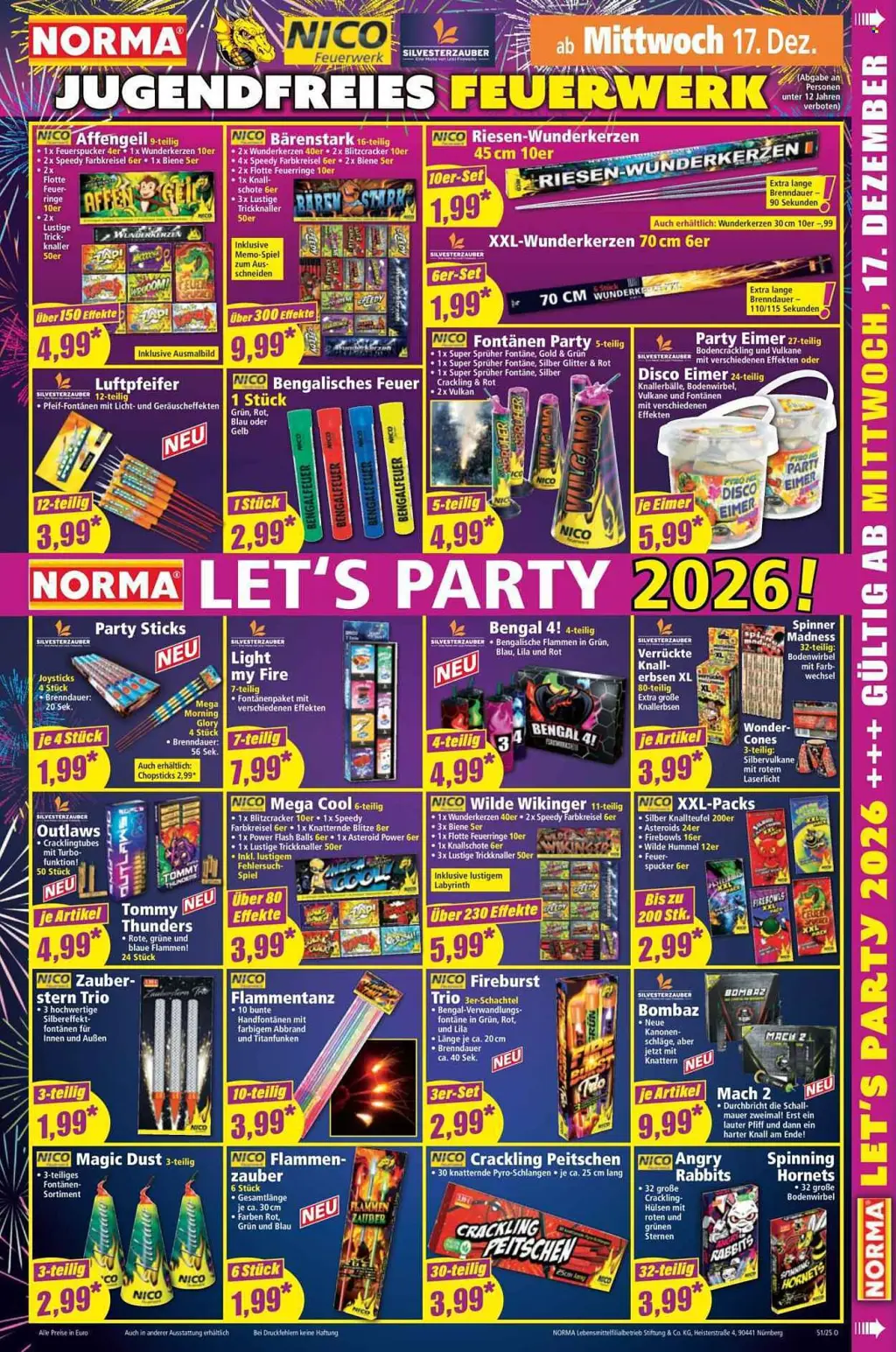 Norma Prospekt KW51 mit aktuellen Angeboten und attraktiven Rabatten – günstige Lebensmittel, Sparen Sie bei Norma Prospekt diese Woche!