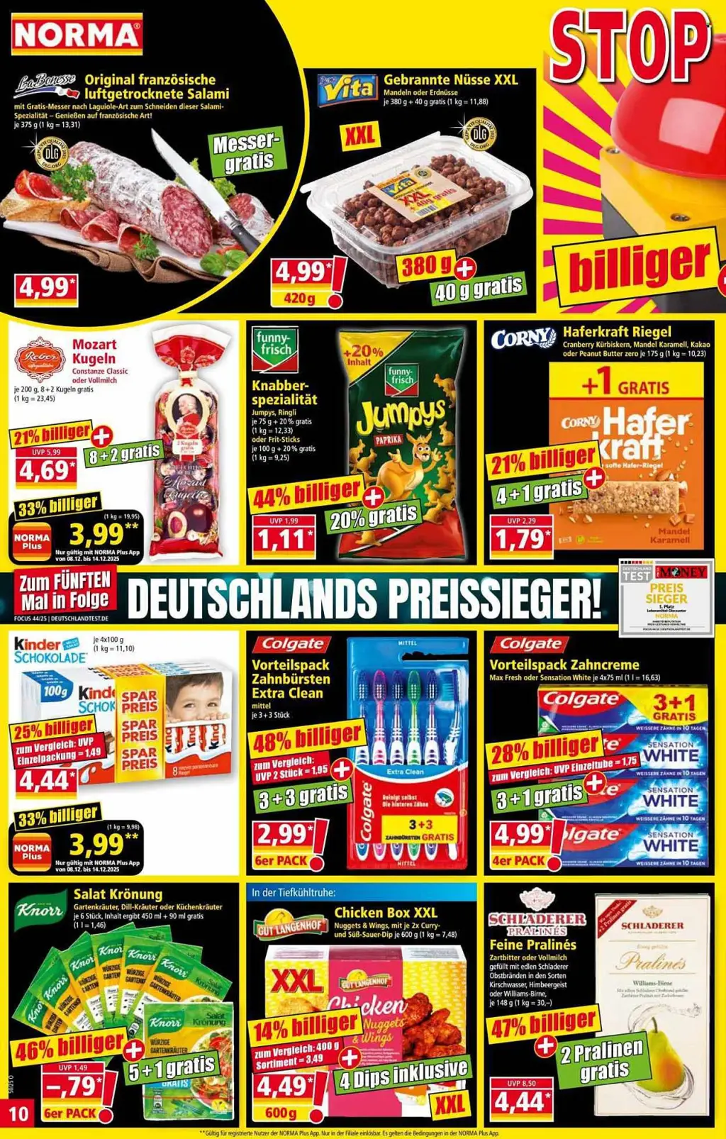 Norma Prospekt KW50 mit aktuellen Angeboten und attraktiven Rabatten – günstige Lebensmittel, Sparen Sie bei Norma Prospekt diese Woche!