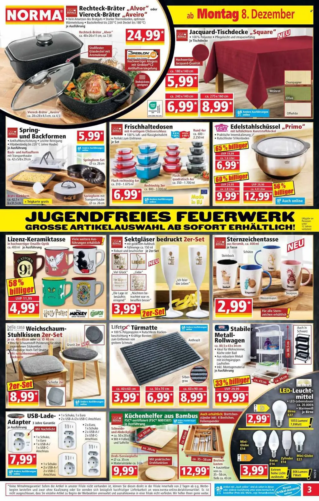 Norma Prospekt KW50 mit aktuellen Angeboten und attraktiven Rabatten – günstige Lebensmittel, Sparen Sie bei Norma Prospekt diese Woche! Norma Prospekt KW50 mit aktuellen Angeboten und attraktiven Rabatten – günstige Lebensmittel, Sparen Sie bei Norma Prospekt diese Woche!