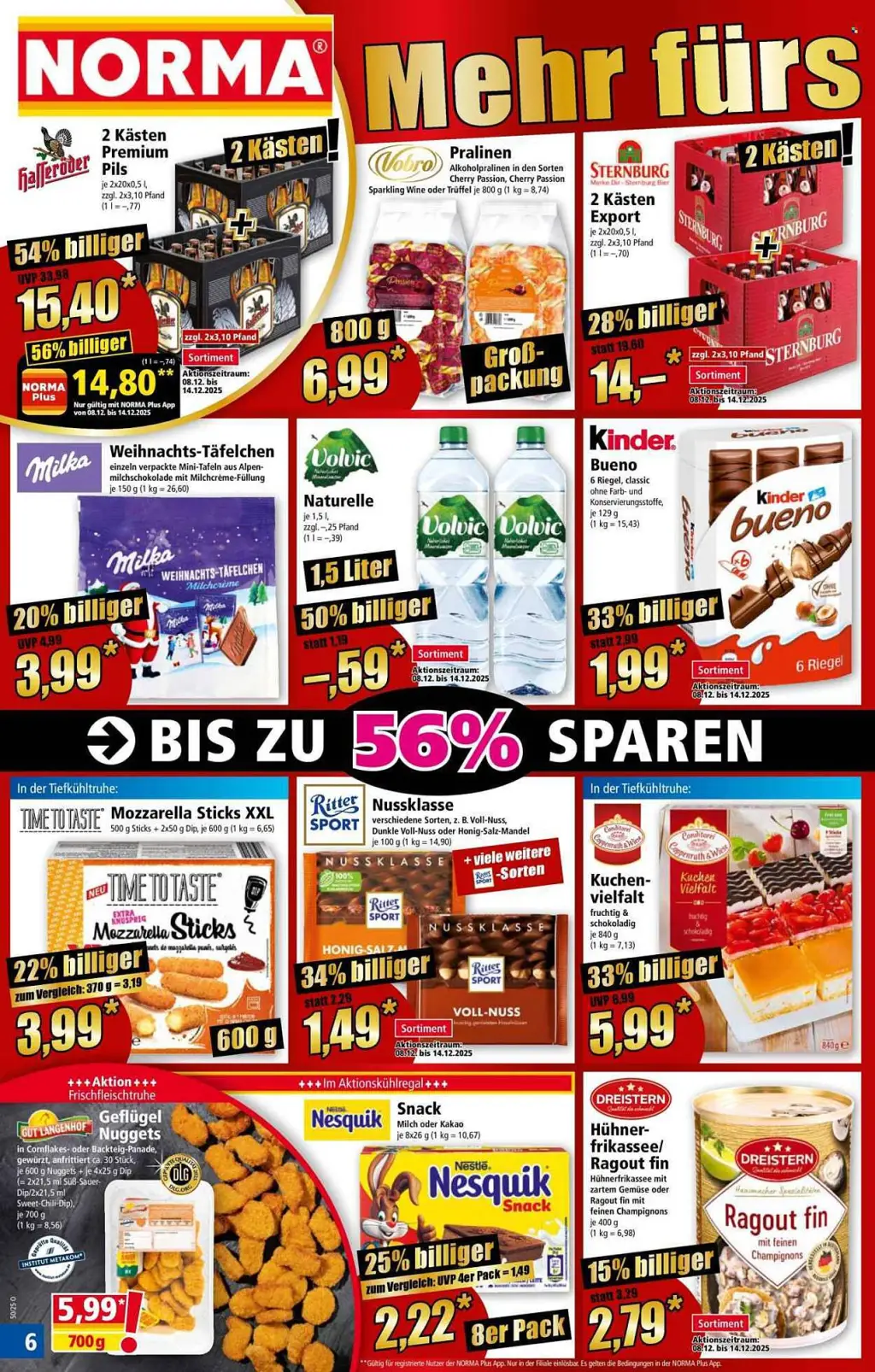 Norma Prospekt KW50 mit aktuellen Angeboten und attraktiven Rabatten – günstige Lebensmittel, Sparen Sie bei Norma Prospekt diese Woche!