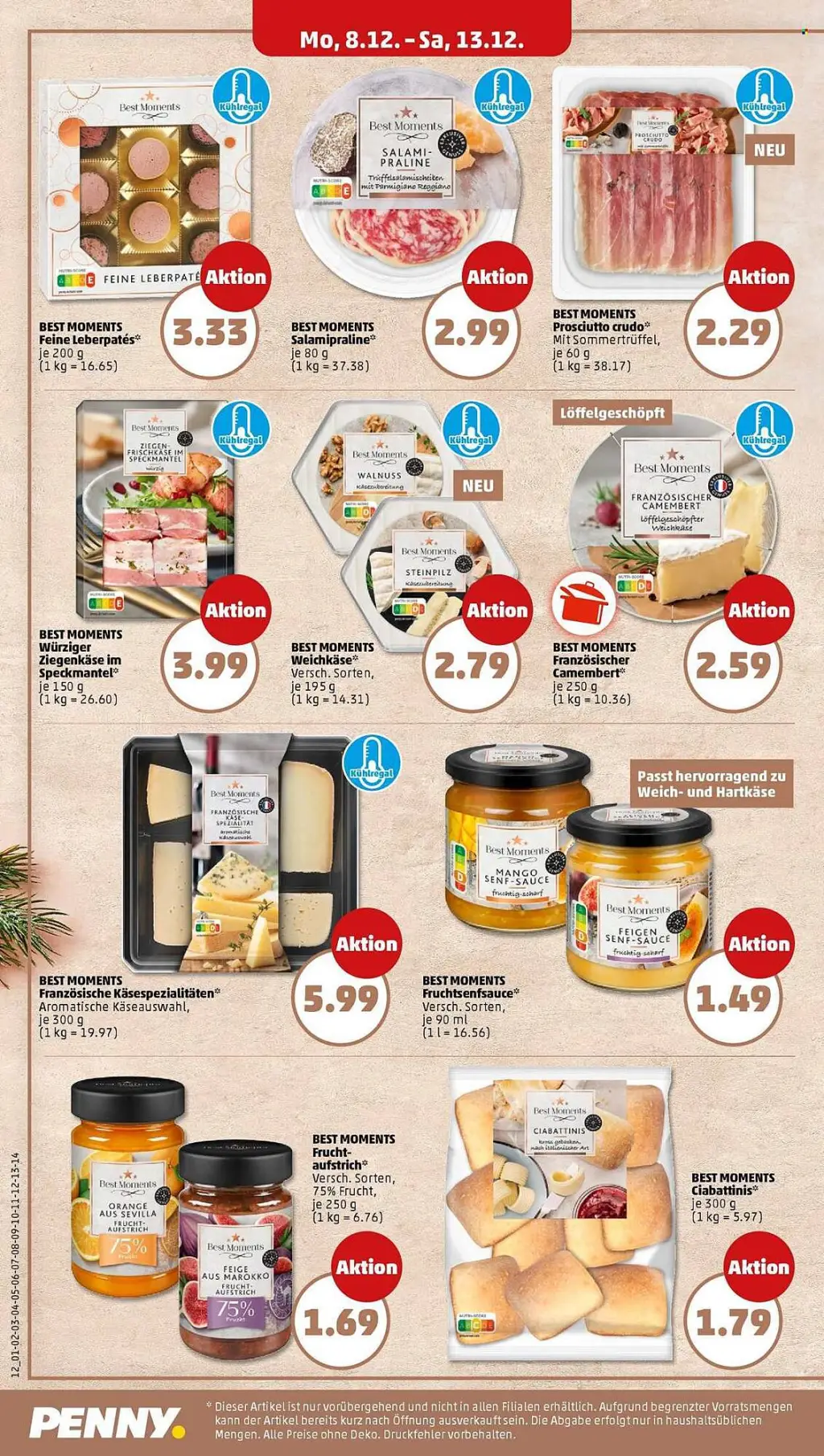 PENNY Prospekt KW50 mit aktuellen Angeboten und attraktiven Rabatten – günstige Lebensmittel, Sparen Sie bei PENNY Prospekt diese Woche!