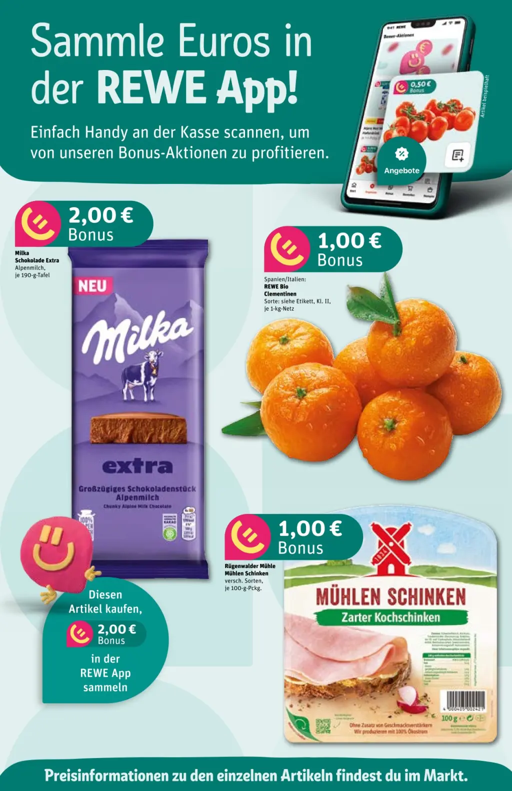 REWE Prospekt KW51 mit aktuellen Angeboten und attraktiven Rabatten – günstige Lebensmittel, Sparen Sie bei REWE Prospekt diese Woche!