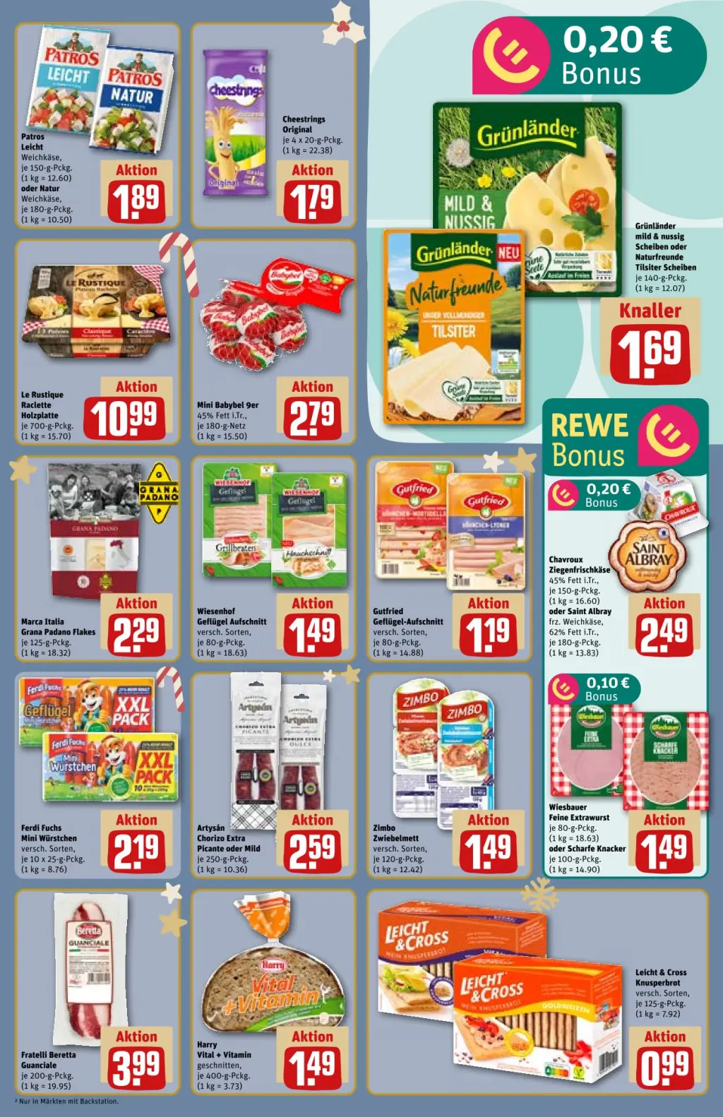 REWE Prospekt KW50 mit aktuellen Angeboten und attraktiven Rabatten – günstige Lebensmittel, Sparen Sie bei REWE Prospekt diese Woche!