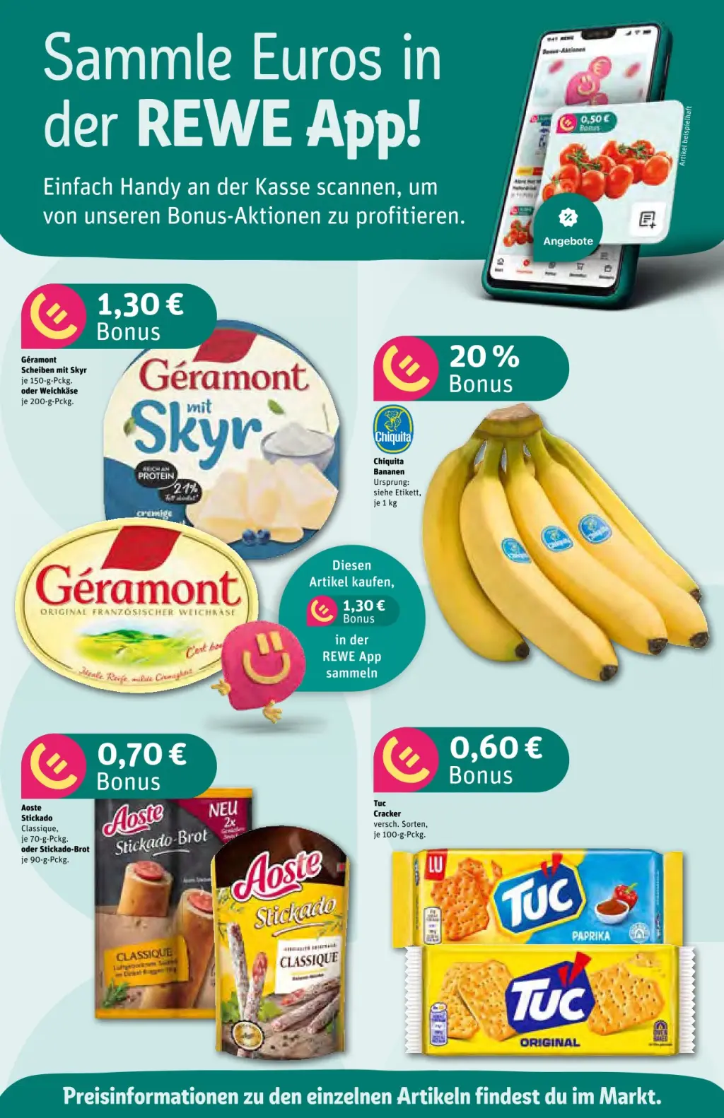 REWE Prospekt KW52 mit aktuellen Angeboten und attraktiven Rabatten – günstige Lebensmittel, Sparen Sie bei REWE Prospekt diese Woche! REWE Prospekt KW52 mit aktuellen Angeboten und attraktiven Rabatten – günstige Lebensmittel, Sparen Sie bei REWE Prospekt diese Woche!
