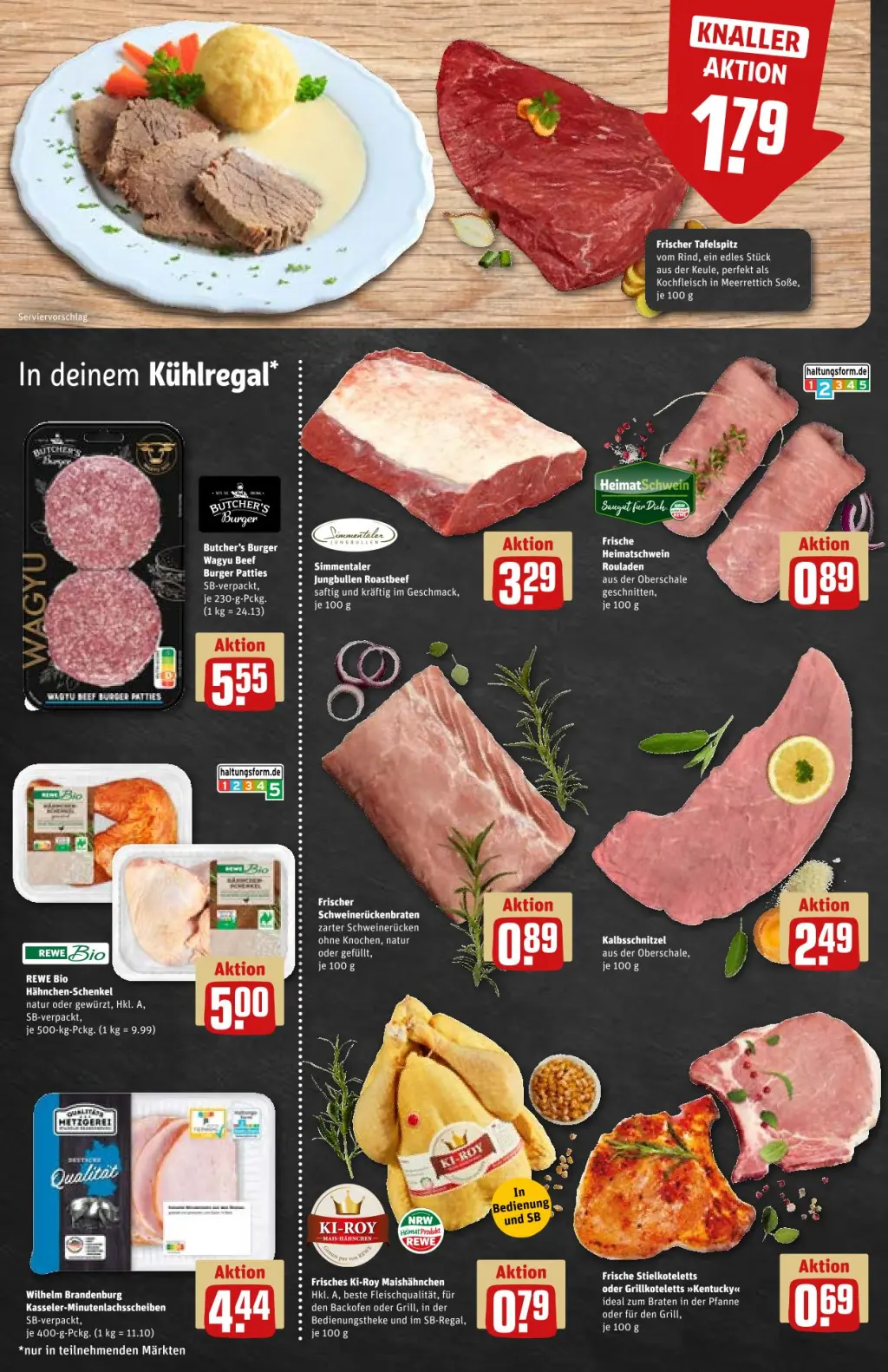 REWE Prospekt KW50 mit aktuellen Angeboten und attraktiven Rabatten – günstige Lebensmittel, Sparen Sie bei REWE Prospekt diese Woche!