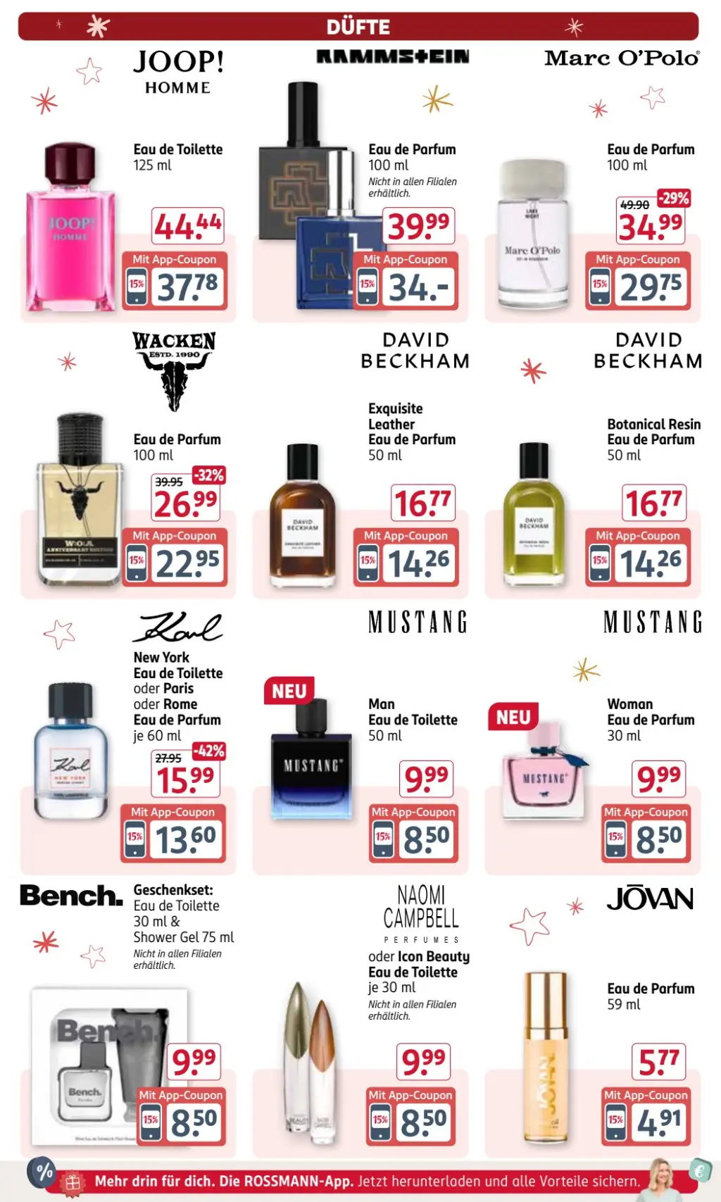 Rossmann Prospekt KW51 mit aktuellen Angeboten und attraktiven Rabatten – günstige Lebensmittel, Sparen Sie bei Rossmann Prospekt diese Woche!