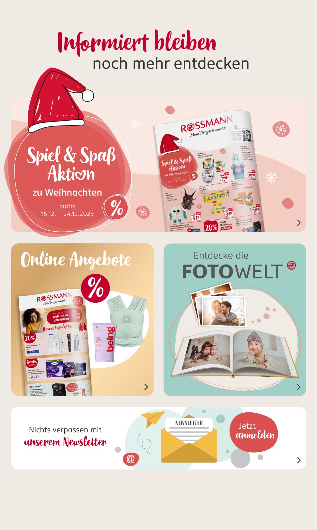 Rossmann Prospekt KW51 mit aktuellen Angeboten und attraktiven Rabatten – günstige Lebensmittel, Sparen Sie bei Rossmann Prospekt diese Woche!